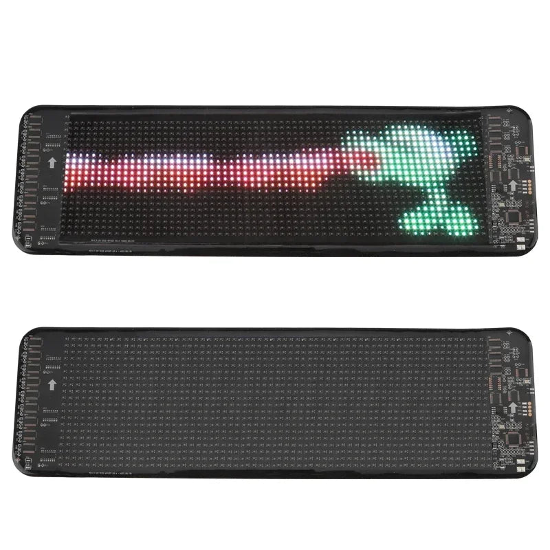 LED Matrix Pixel Panel ,USB 5V Flexible Addressable RGB Pattern Graffiti Scrolling Text Animation Display Car Shop,Bluetooth APP